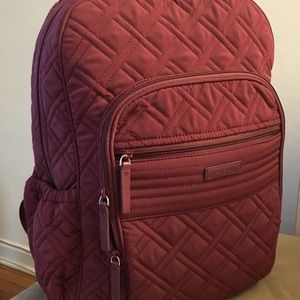 VERA BRADLEY Campus BACKPACK (Maroon)